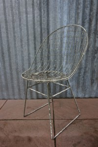 Cees Braakman, Adriaan Dekker, UMS Pastoe, vintage, metalen, draadstoel, wire, chair